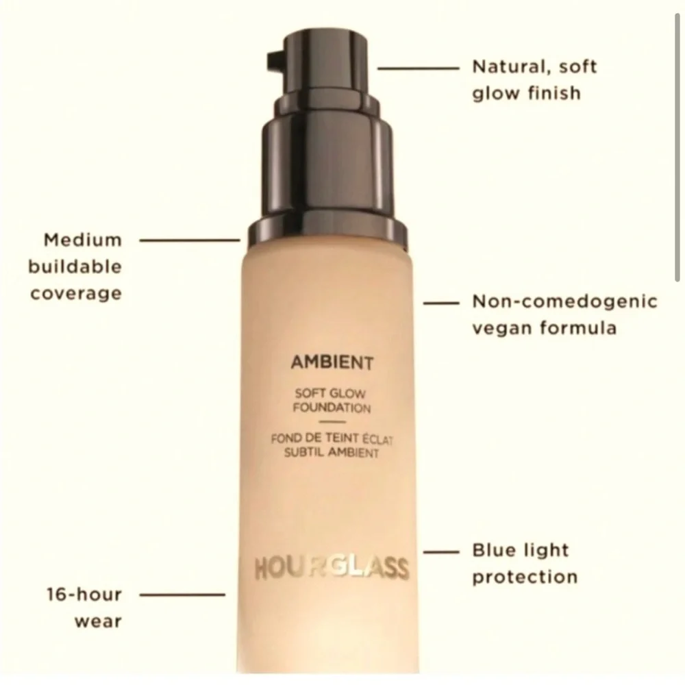 Hourglass Ambient Soft Glow Foundation shade 5 (light neutral undertone) NEW